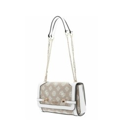 Guess LORALEE CONVERTIBLE FLAP Sac à main white