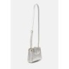 Guess KATEY MINI PATENT Sac à main silver-coloured