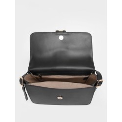 Sac bandoulière Box-trot cuir LONGCHAMP Noir