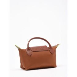 Trousse zippée Le Pliage Green LONGCHAMP Cognac