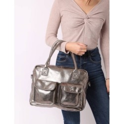 Sac LeDandy A4 cuir PAUL MARIUS Acier