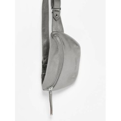 Sac La Banane XS cuir PAUL MARIUS Acier