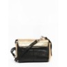 Sac bandoulière Diane XS Noir Or cuir PAUL MARIUS Or noir
