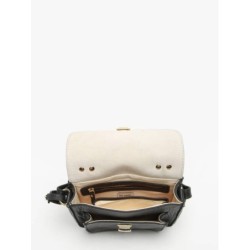 Sac bandoulière XS La Suite Art Déco cuir PAUL MARIUS Noir