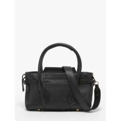 Sac porté main Madeleine S Art Déco cuir PAUL MARIUS Noir