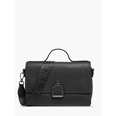 Sac bandoulière M Altesse cuir ETRIER Noir