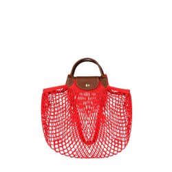 Sac à main Le Pliage Filet LONGCHAMP Rouge