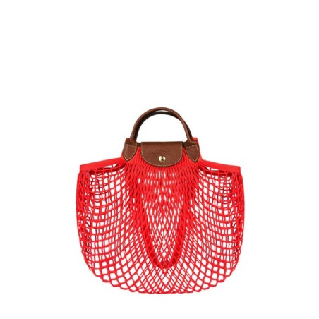 Sac à main Le Pliage Filet LONGCHAMP Rouge