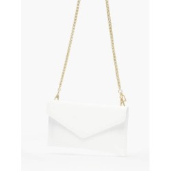 Sac de soirée Paddock cuir ETRIER Blanc