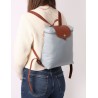 Sac à dos femme Le Pliage LONGCHAMP Acier