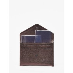 Porte-papiers Etincelle cuir ETRIER Bronze