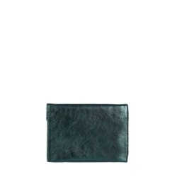 Porte-papiers Etincelle cuir ETRIER Petrole