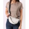 Sac bandoulière S Smile cuir LONGCHAMP Blanc