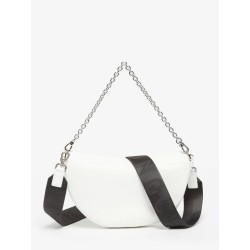 Sac bandoulière S Smile cuir LONGCHAMP Blanc