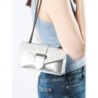 Sac bandoulière Jana irise cuir ETRIER Argent
