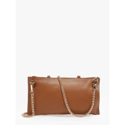 Sac de soirée Jumping cuir ETRIER Camel