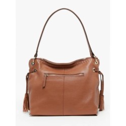 Sac porté épaule Tradition cuir ETRIER Camel