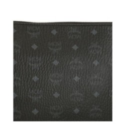 MCM sac à bandoulière Visetos noir