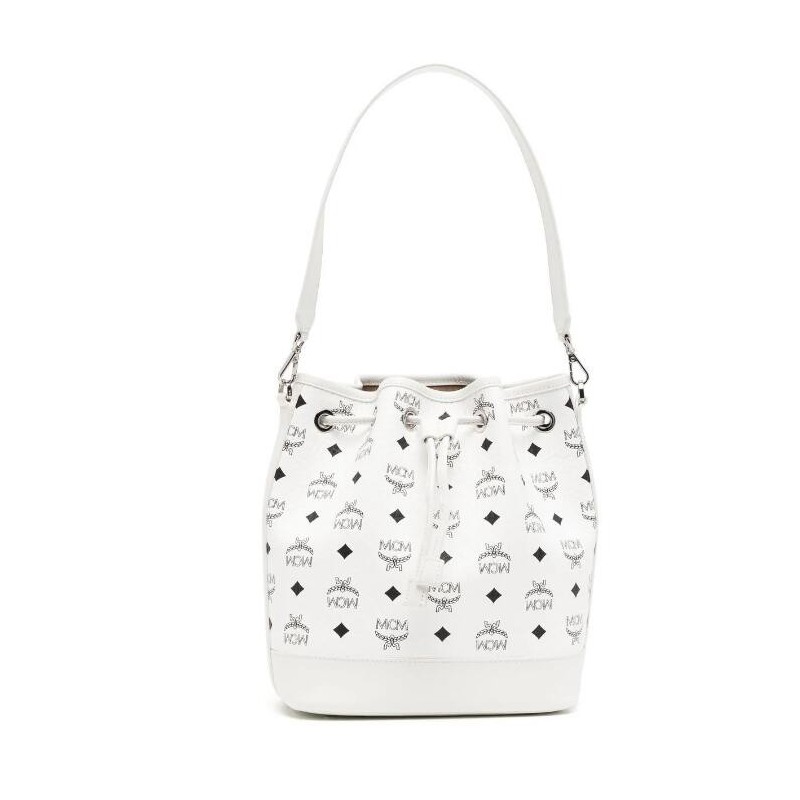 MCM sac seau Dessau médium à logo imprimé