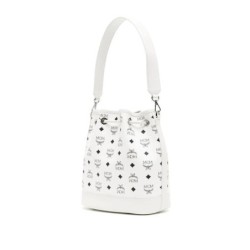 MCM sac seau Dessau médium à logo imprimé