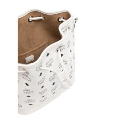 MCM sac seau Dessau médium à logo imprimé