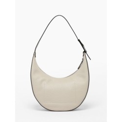 Sac porté épaule Le roseau essential cuir LONGCHAMP Argile