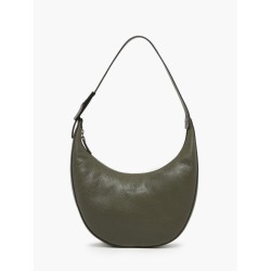 Sac porté épaule Le roseau essential cuir LONGCHAMP Kaki