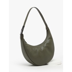 Sac porté épaule Le roseau essential cuir LONGCHAMP Kaki