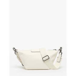 Sac porté épaule Le Pliage Xtra cuir LONGCHAMP Ecru