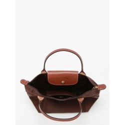Sac porté main S Le pliage LONGCHAMP Ebène