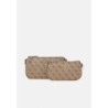 Guess NOELLE POUCH CROSSBODY SET Sac à main latte
