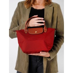 Sac porté main S Le pliage LONGCHAMP Rouge